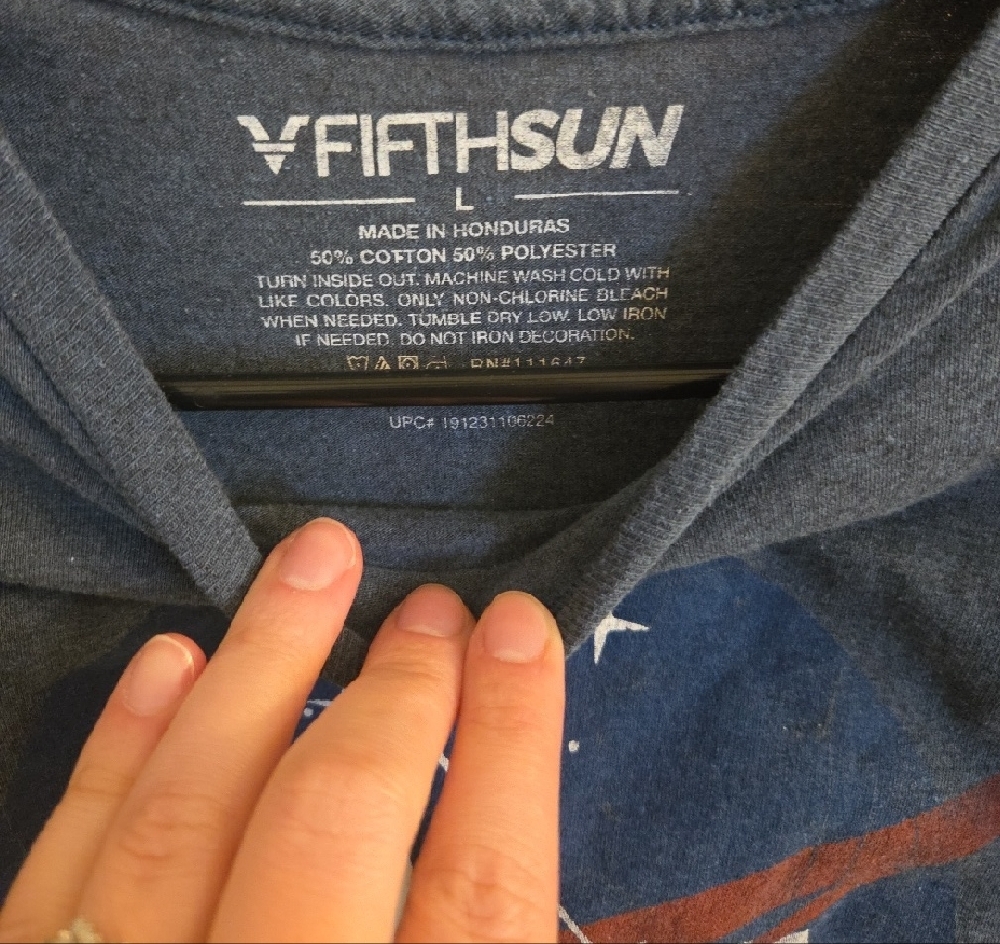 Men's NASA Short Sleeve Logo Tee - Picture 2 of 8